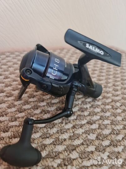 Катушка salmo elit и матчевое удилище shimano