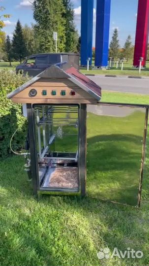 Профессиональная коптильня для горячего копчения