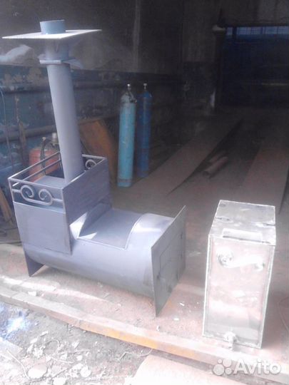 Банные печи из толстого металла