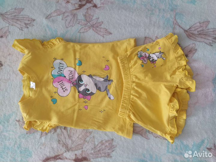 Детские вещи пакетом на девочку 92 размер