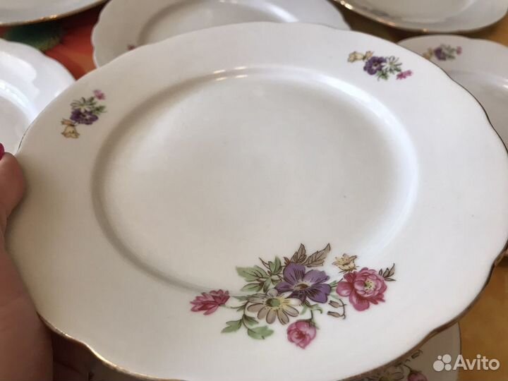 Тарелка Чехословакия 1970г набор