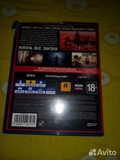 Игра на ps4 red dead 2