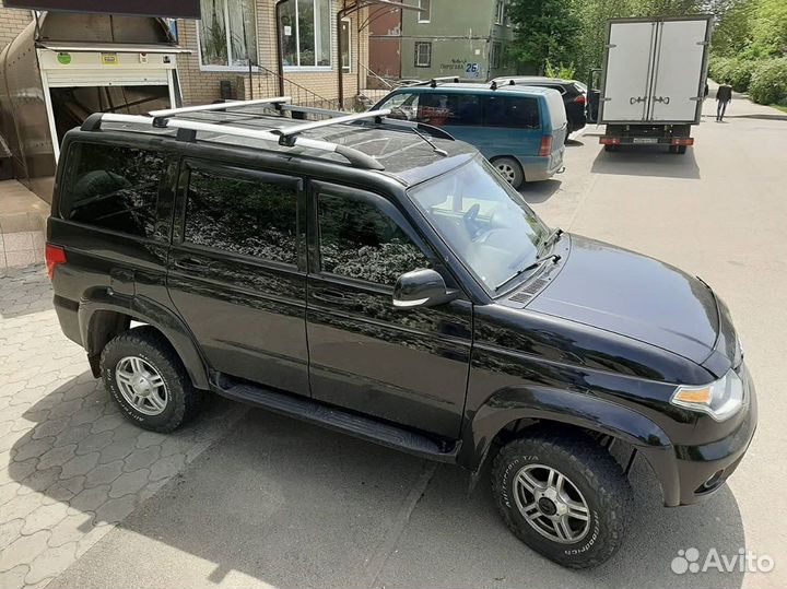 Дуги LUX на рейлинги Патриот с просветом, крыло