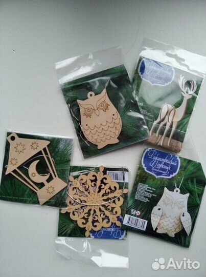 Деревянные игрушки-заготовки (сувениры)