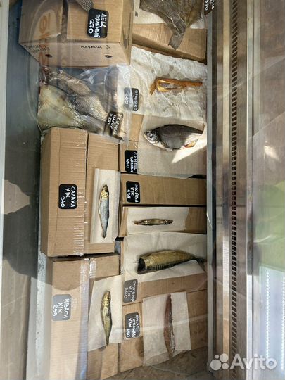 Рыба вяленная и хололного копчения