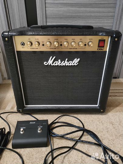 Ламповый Комбоусилитель marshall DSL5sl