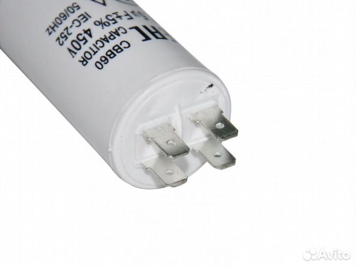 Конденсатор пусковой CBB60 (12.5uF, 450V)