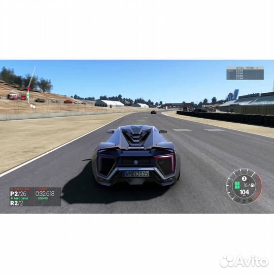 Project cars, б/у, множ.царап., без обложки (PS4)