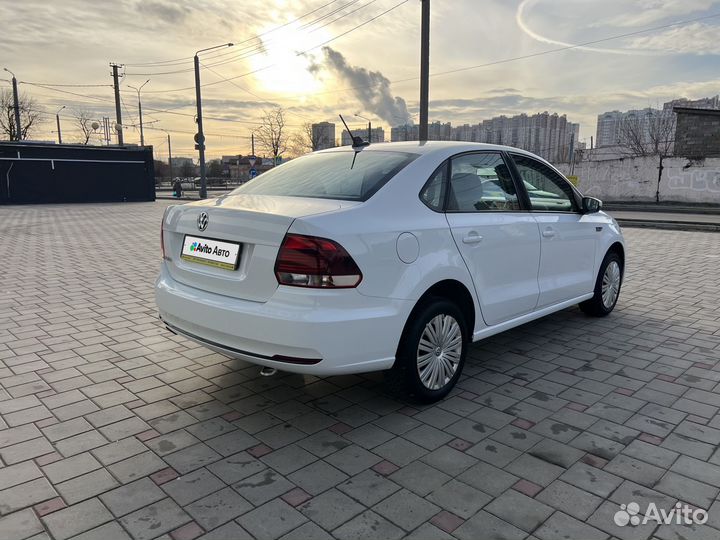 Volkswagen Polo 1.6 AT, 2018, 95 000 км