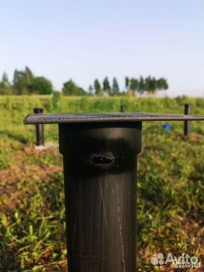 Винтовые сваи с монтажом