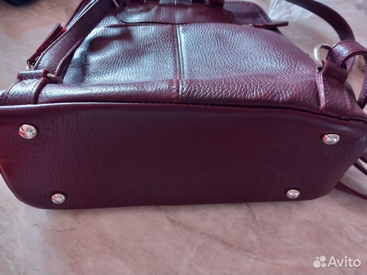 Рюкзак женский кожаный бу