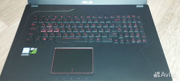 Игровой ноутбук asus 17,3
