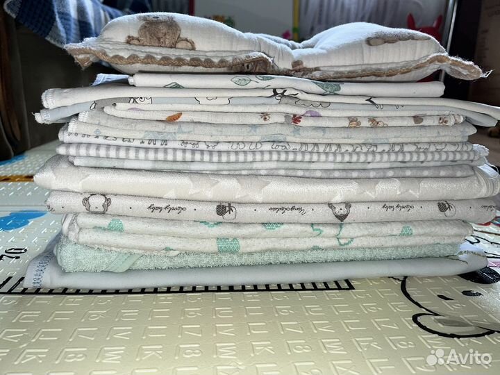 Муслиновые пеленки пакетом