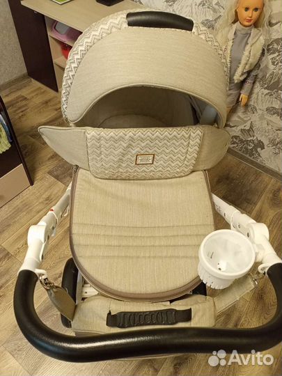 Коляска 2 в 1 adamex luciano