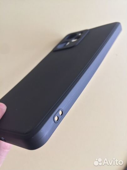 Чёрный чехол для Poco X5 Pro 5g