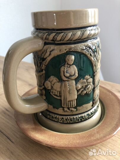 Винтажная пивная кружка