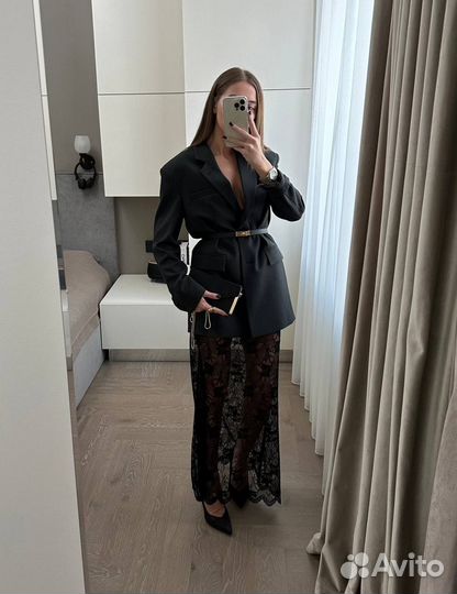 Юбка кружевная 42