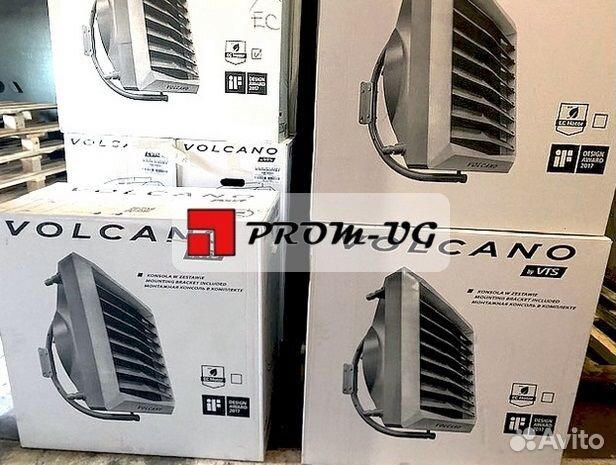 Тепловентиляторы Volcano серии вр