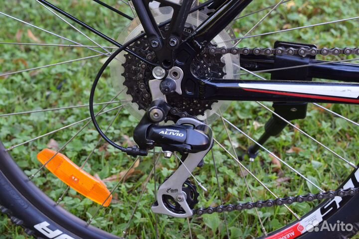 Велосипед с детским креслом на рост 155-173см