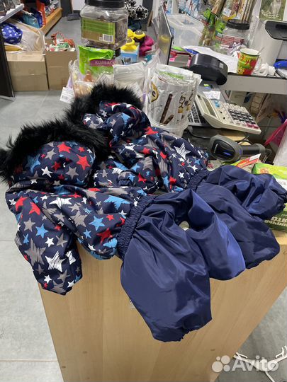 Одежда для собак комбинезон зимний для собак