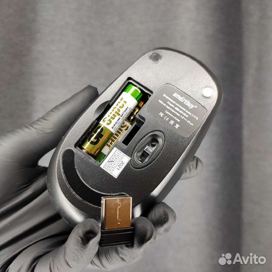 Оптическая беспроводная мышь SmartBuy ONE 300AG-K