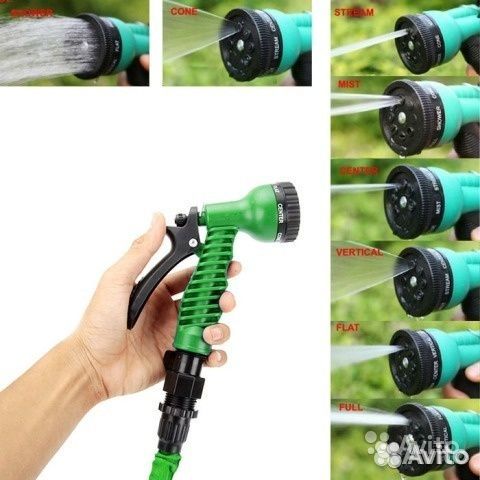 Шланг Magic-Hose с распылителем и насадками 30 м