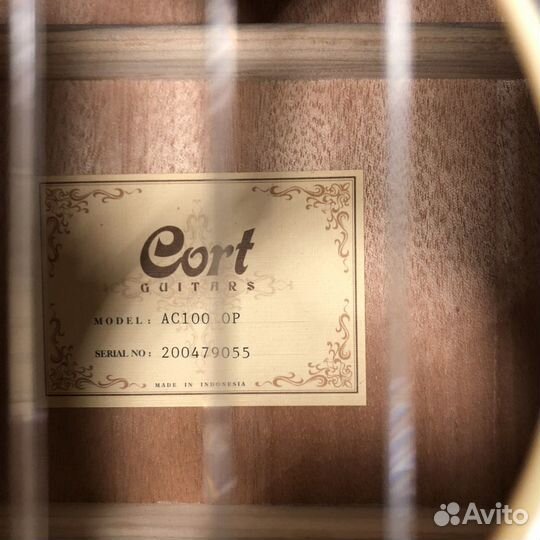 Гитара cort AC100-OP