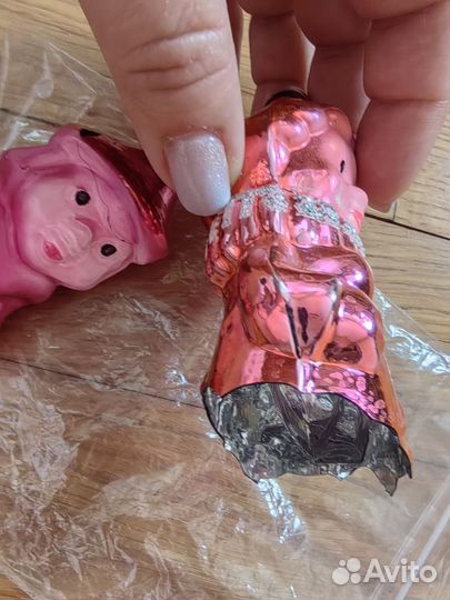 Елочные игрушки в реставрацию