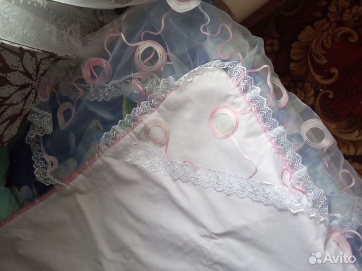 Конверт на выписку для девочки лето