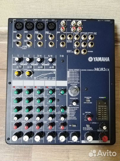 Микшер Yamaha MG82CX с процессором эффектов