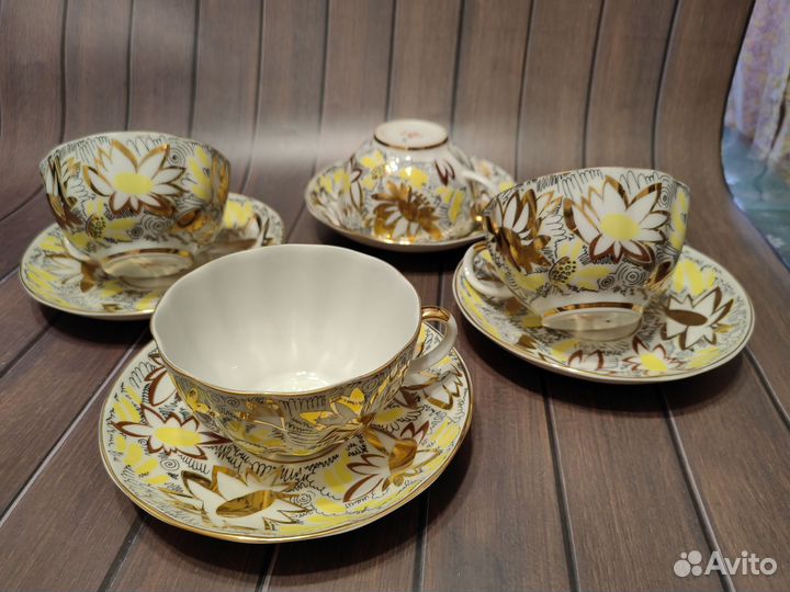 Винтаж. Чайная пара лфз 