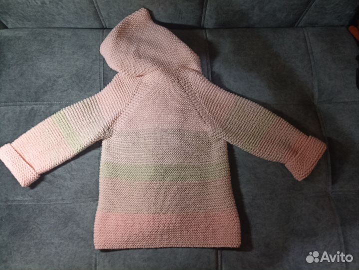 Жилет вязанный детский 104 см