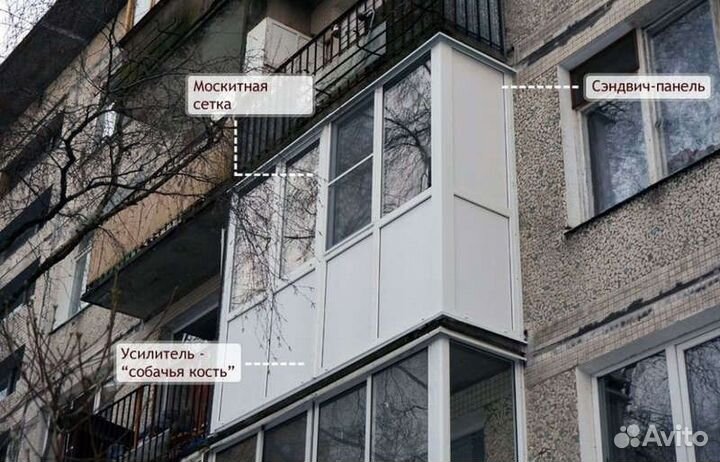 Пластиковое окно с установкой