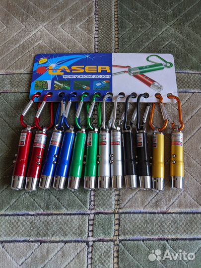 Лазерная указка 3в1
