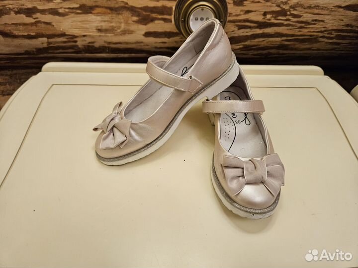 Туфли для девочки Котофей 33 размер