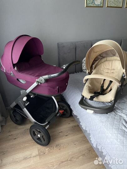Коляска stokke trailz 2 в 1