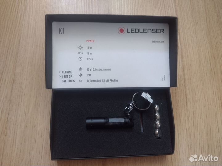 LED Lenser K1. Фонарик