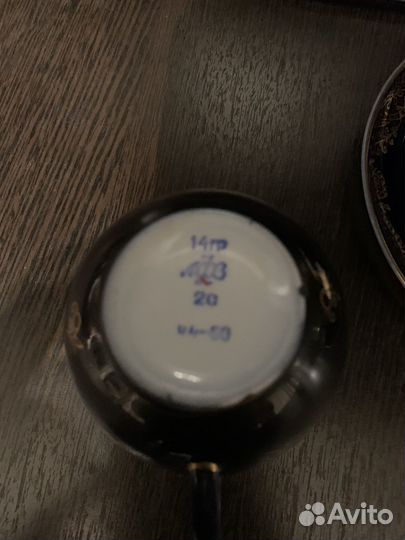 Чашка с блюдцем лфз