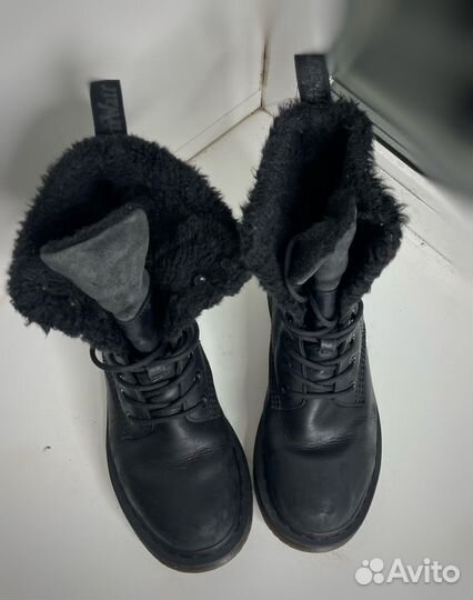 Dr martens ботинки зимние женские