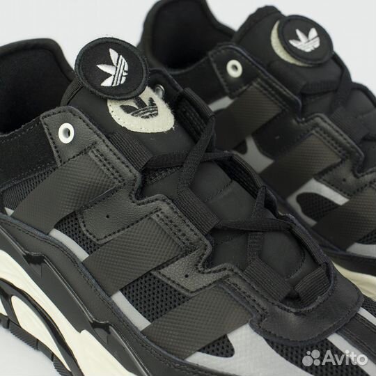 Кроссовки Adidas Niteball Black / White new