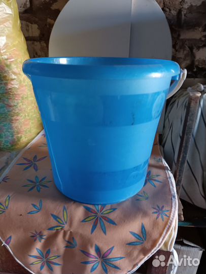 Ведро пластиковое большое