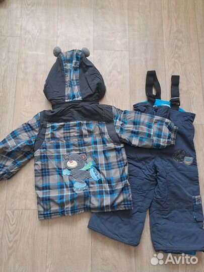 Пакет верхней одежды для мальчика 80-98р