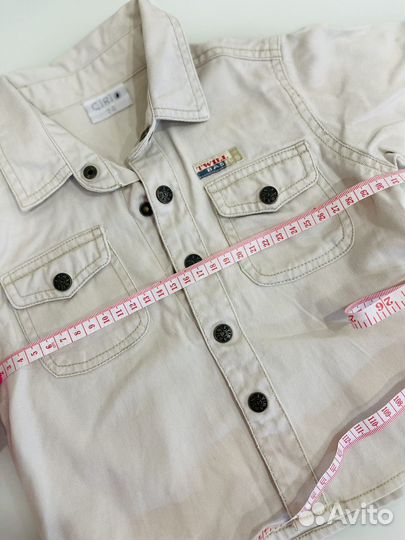 Рубашка джинсовая 74