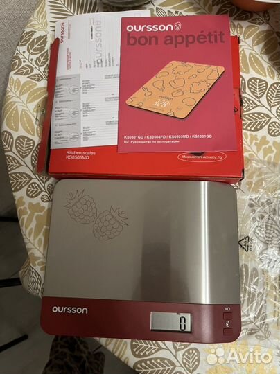 Электронные кухонные весы новые