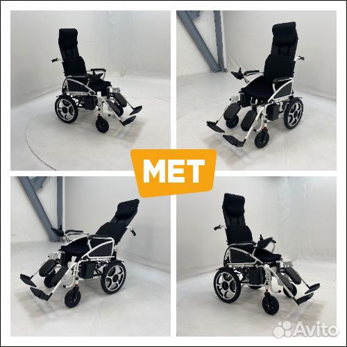 Электро кресло-коляска MET Сomfort85 откид.спинк