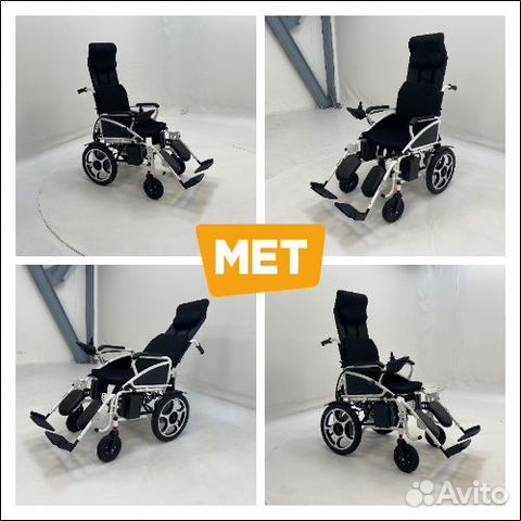 Электро кресло-коляска MET Сomfort85 откид.спинк