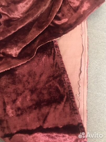 Покрывало и скатерть плюшевые СССР