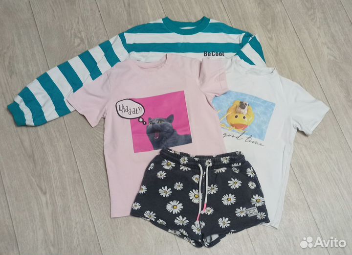 Одежда пакетом для девочки 128 134