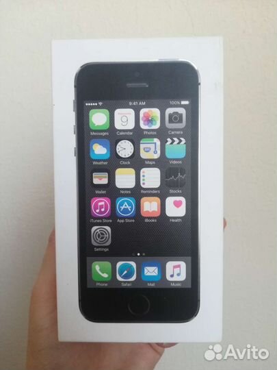 Коробка от iPhone 5s