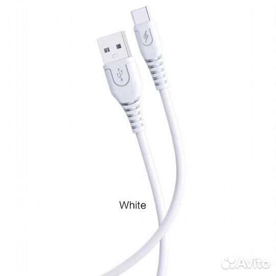 Сзу jokade JB008 2*USB + type-C 5A White